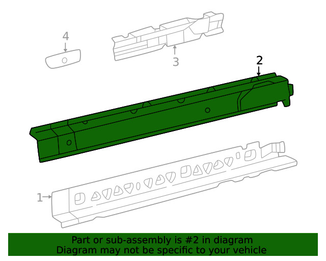 Genuine GM Outer Reinforced 22651000