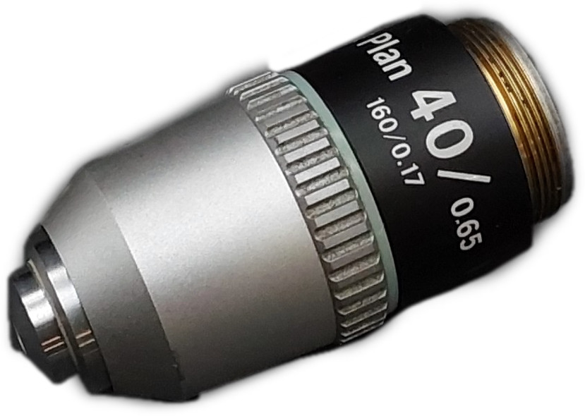 Nikon E Plan 40x / 0.65 NA Microscope Objective Biological Dental Labs