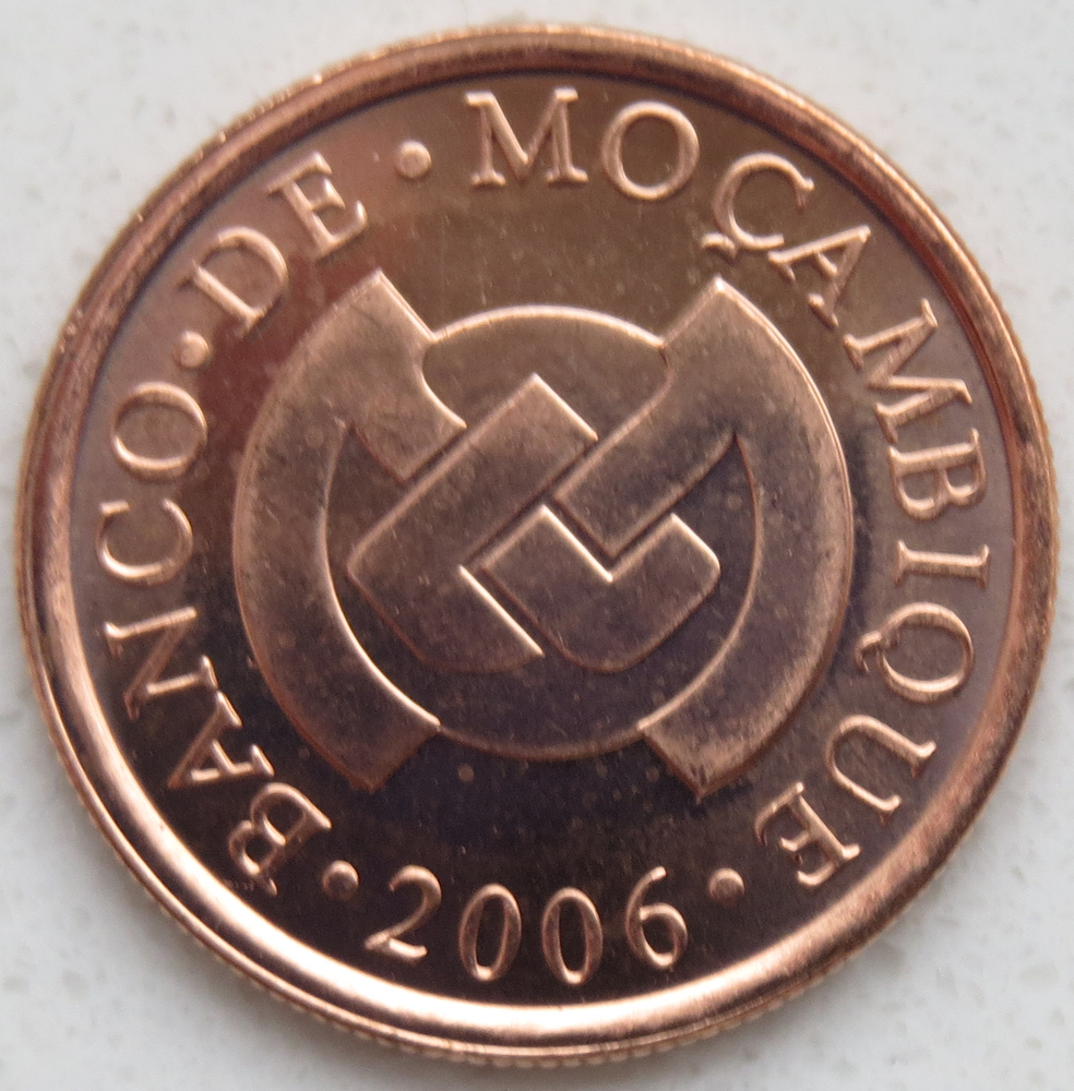 Mozambique 5 Centavos 2006 UNC KM# 133