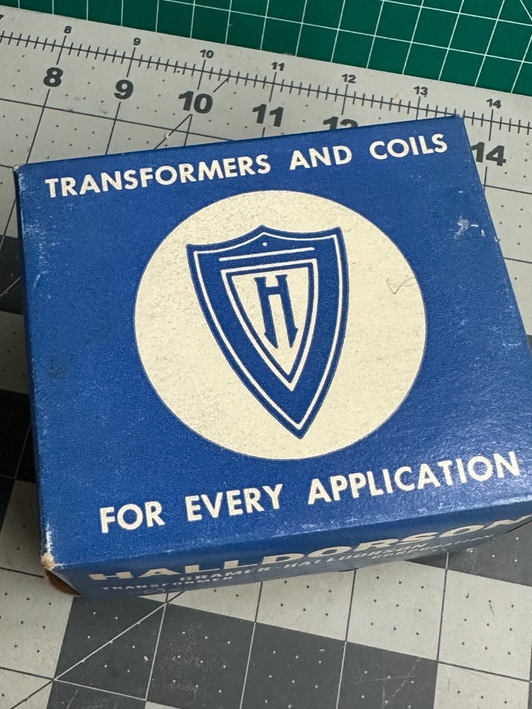 VINTAGE Halldorson Fly-127 Power Horizontal Output Transformer Silvertone 90-deg