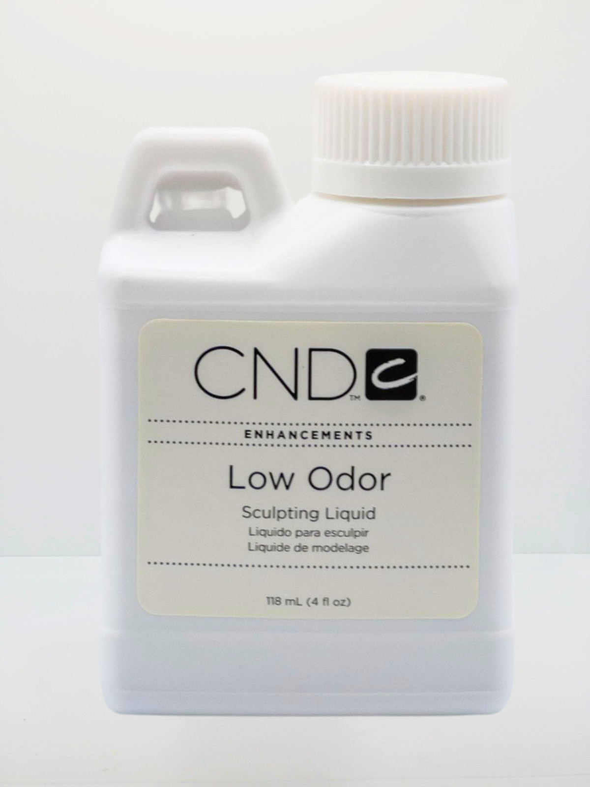 CND Enhancements Low Odor Sculpting Liquid 4oz/118ml Quick-Cure Professional NEW