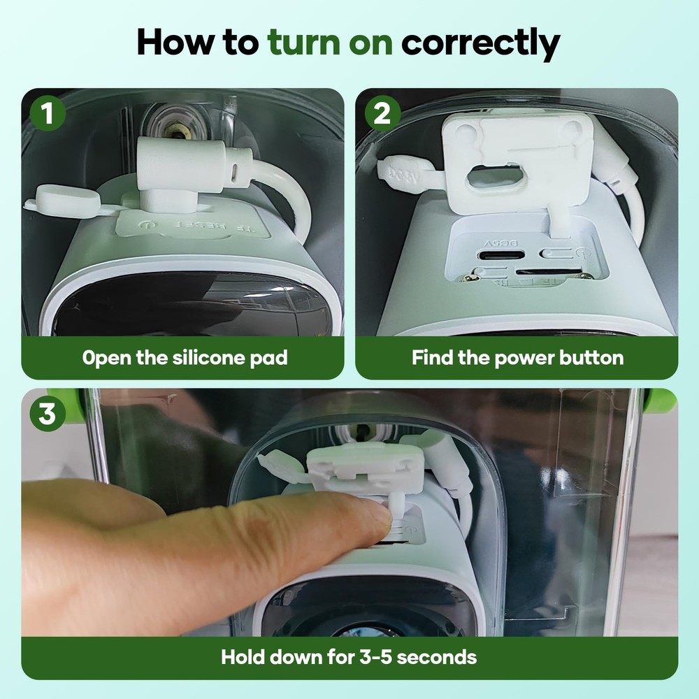 Bird Feeder with Camera, AI Birds Identification, Solar Powered, Live Green