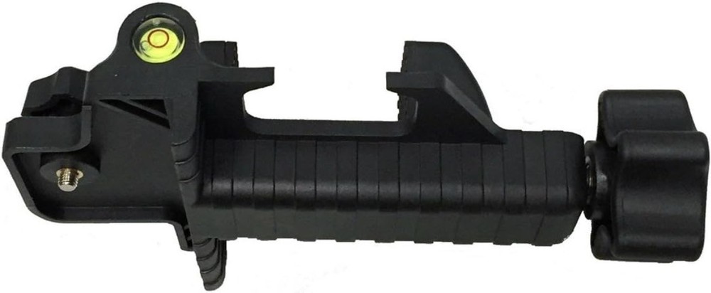 Digital Laser Receiver with Bubble Level - Rod Clamp
