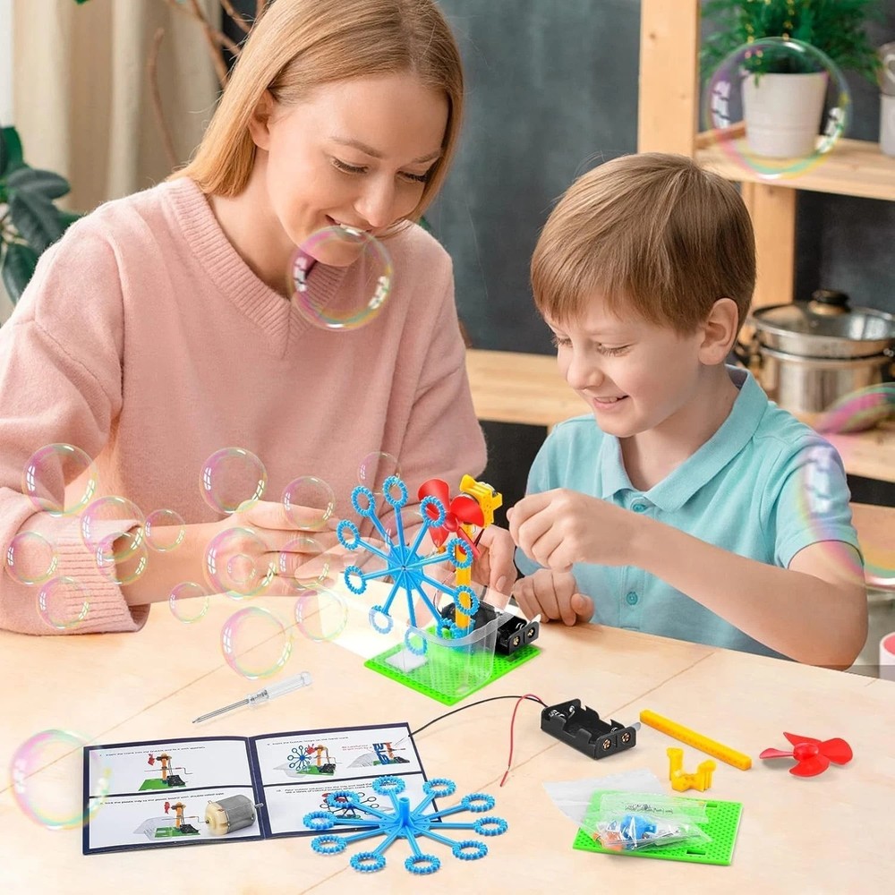 6 in 1 STEM Robotics Kit for Ages 8-12 - Fun Coding & Engineering Activities