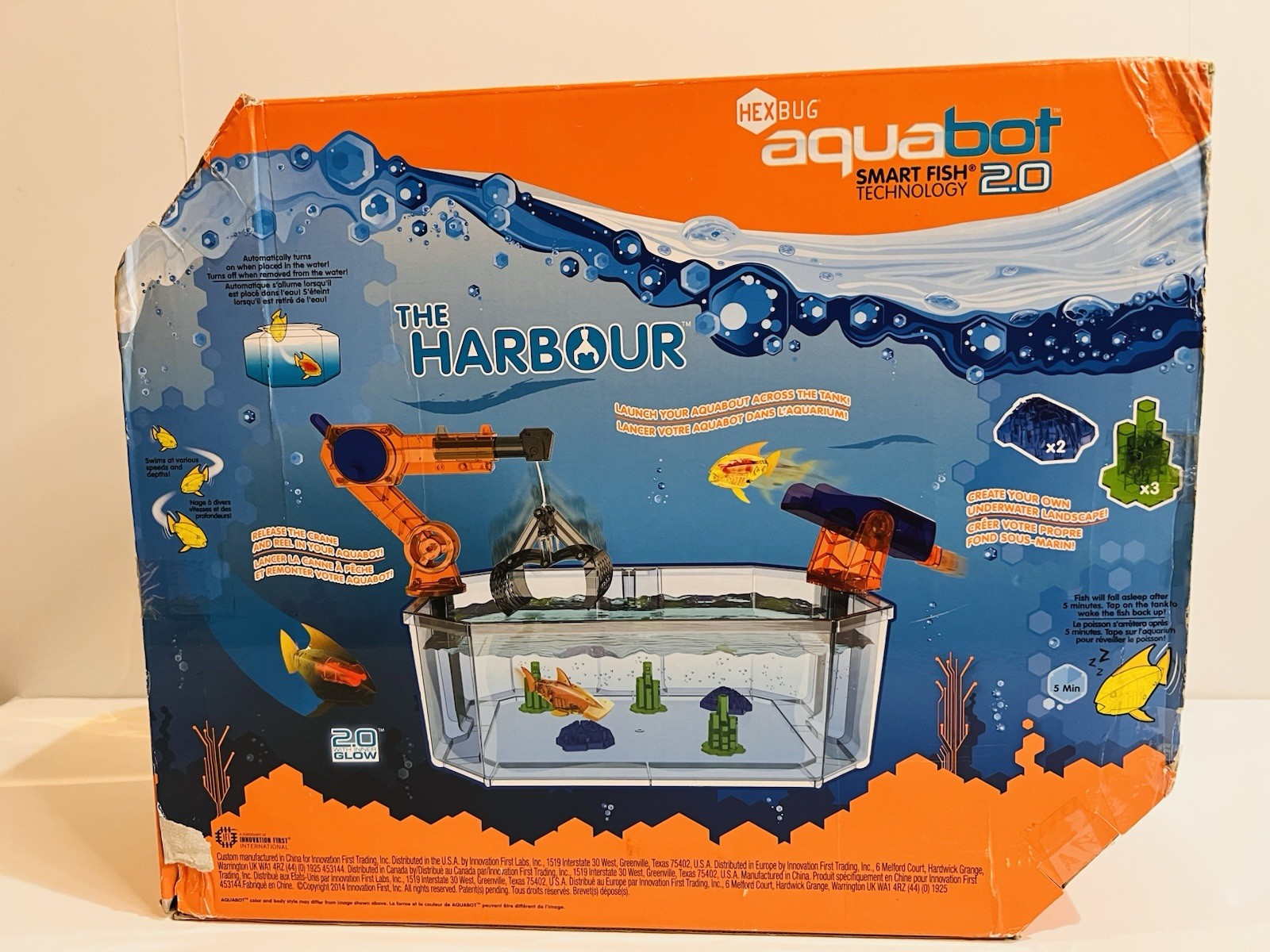 HEXBUG Aquabot The Harbour Smart Fish 2.0 NEW