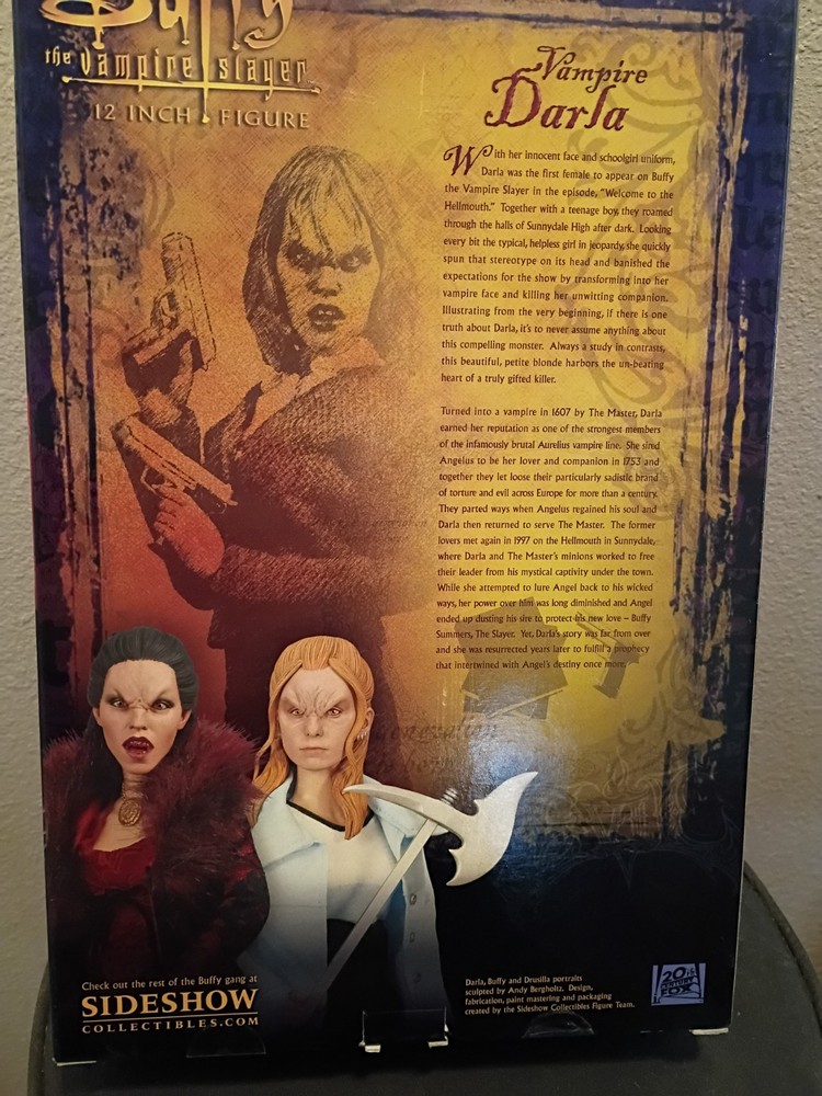 Sideshow Collectibles Buffy 12 " Vampire Darla