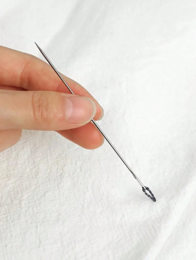 15-Pieces Big Eye Needle Set for Hand Sewing, Includes Needle Bottle