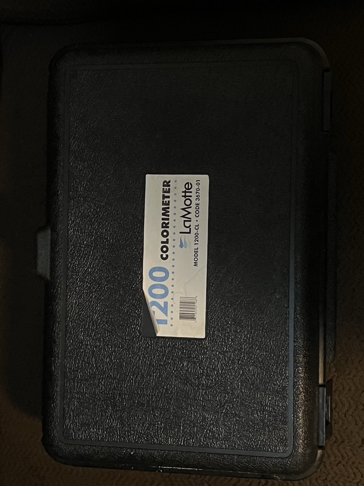 LaMotte 1200 Colorimeter Kit With Hard Shell Case