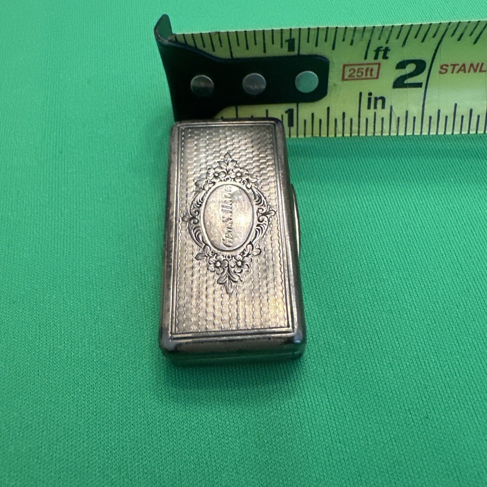 Vintage Sterling Snuff Box