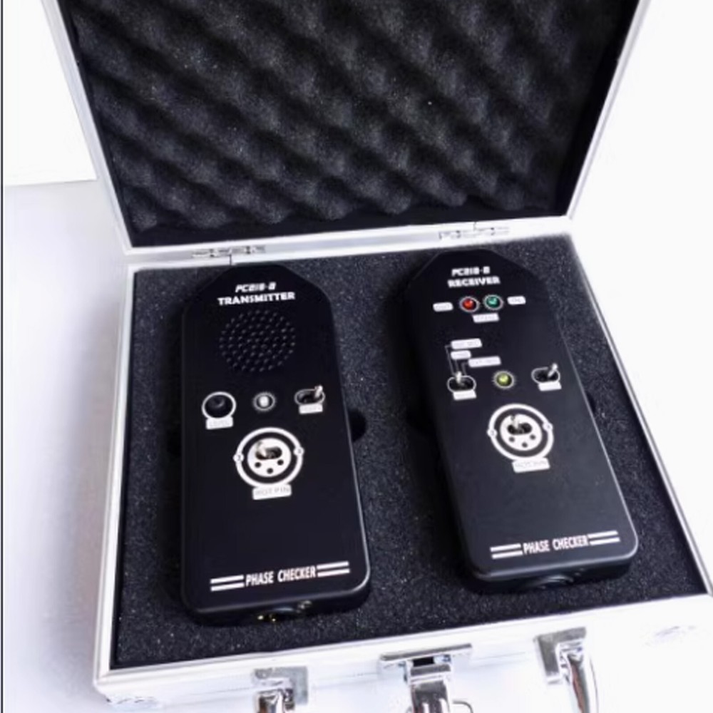 PC218 Phase Polarity Tester Checker Detector Audio Speaker Microphone Testing