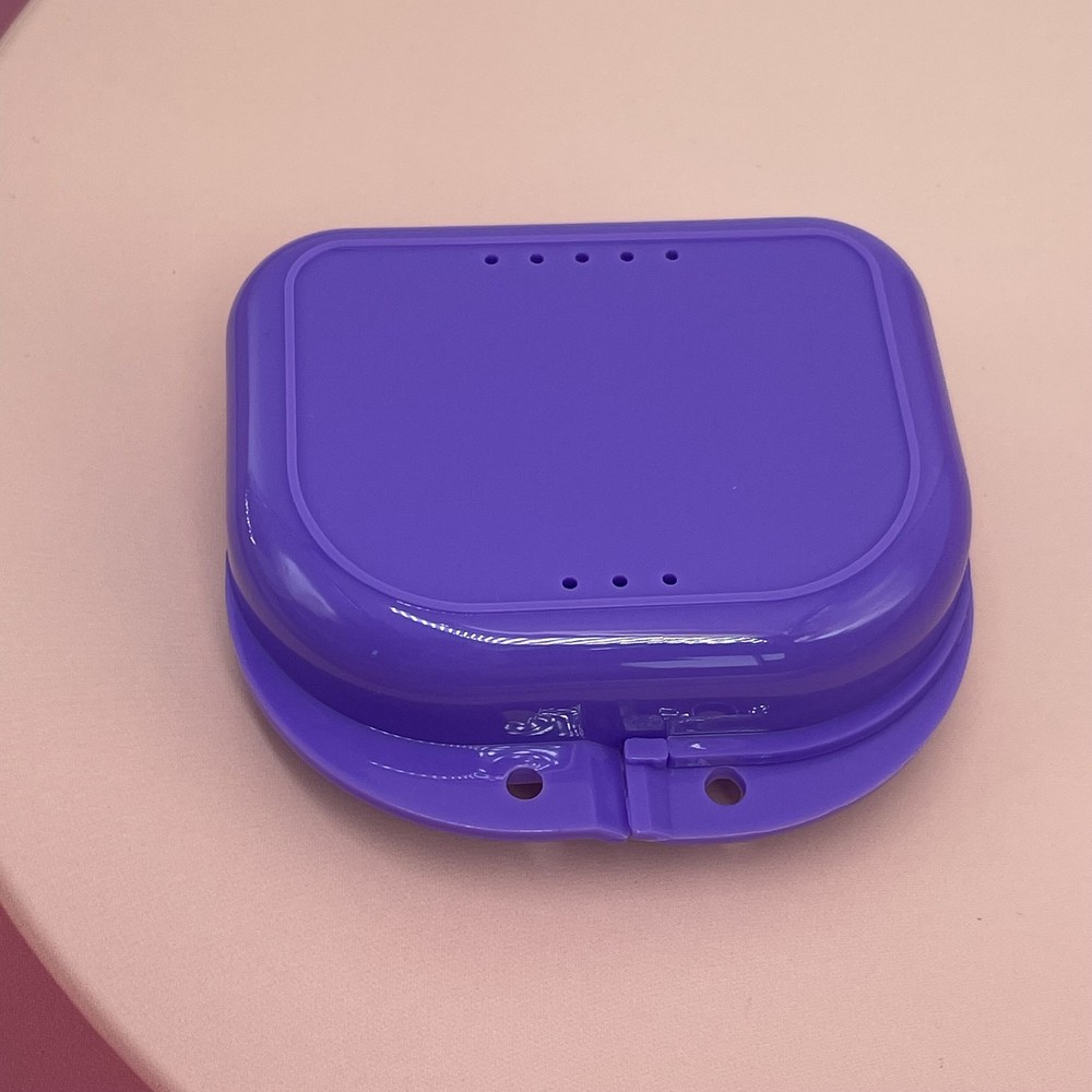 10-100pcs Dental Retainer Denture Storage Case Box Mouthguard Container Assorted