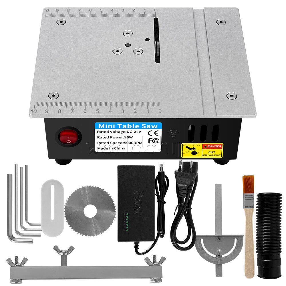 DC24V Woodworking Table Saw Electric Multi-Function Precision Cutting Machine