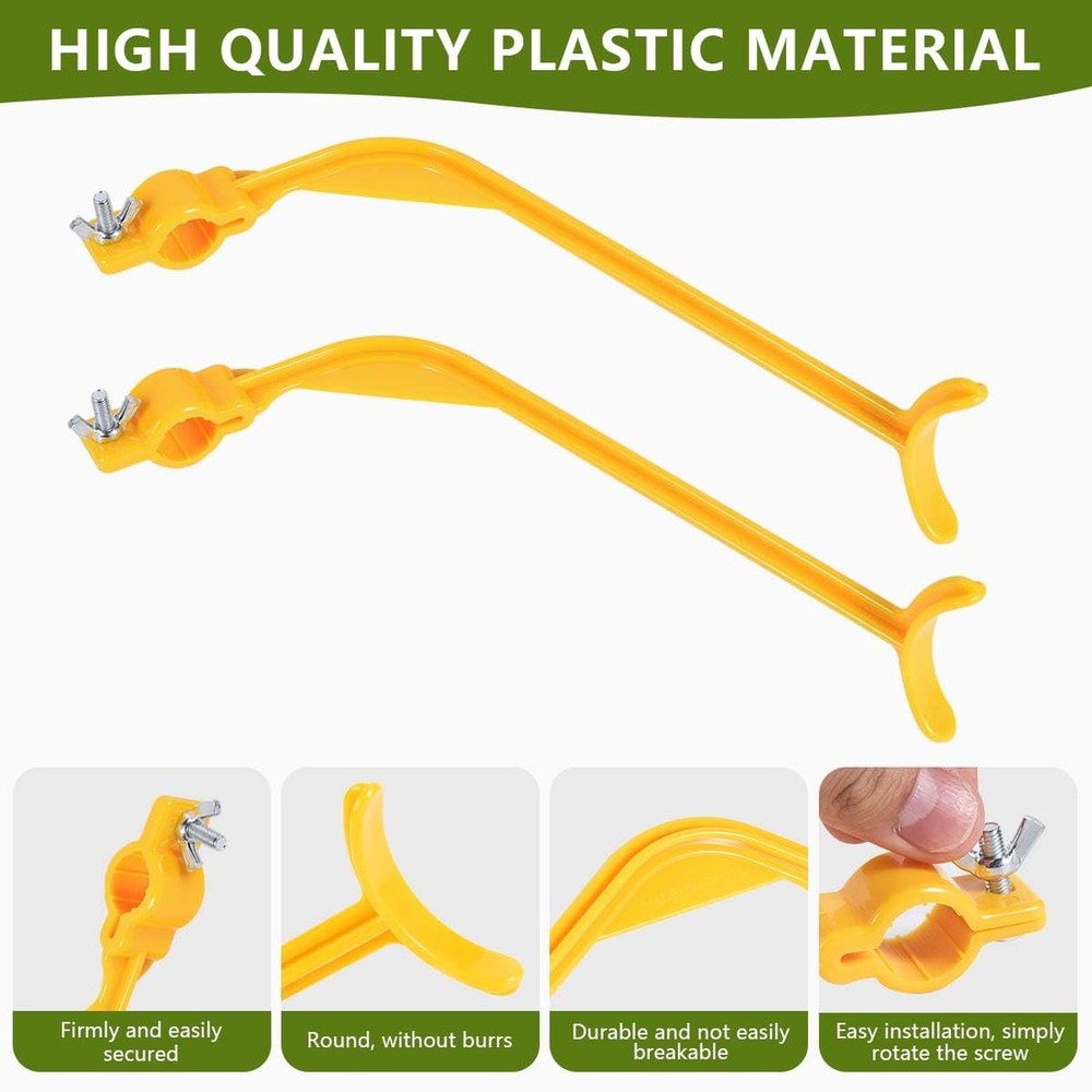 2 Pcs Golf Training Aids Swing Correcting Trainer Tool Golf Accessories Yellow