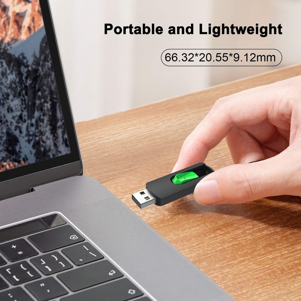 Compact 64GB USB 2.0 Drive - Reliable Data Backup for On-the-Go Users