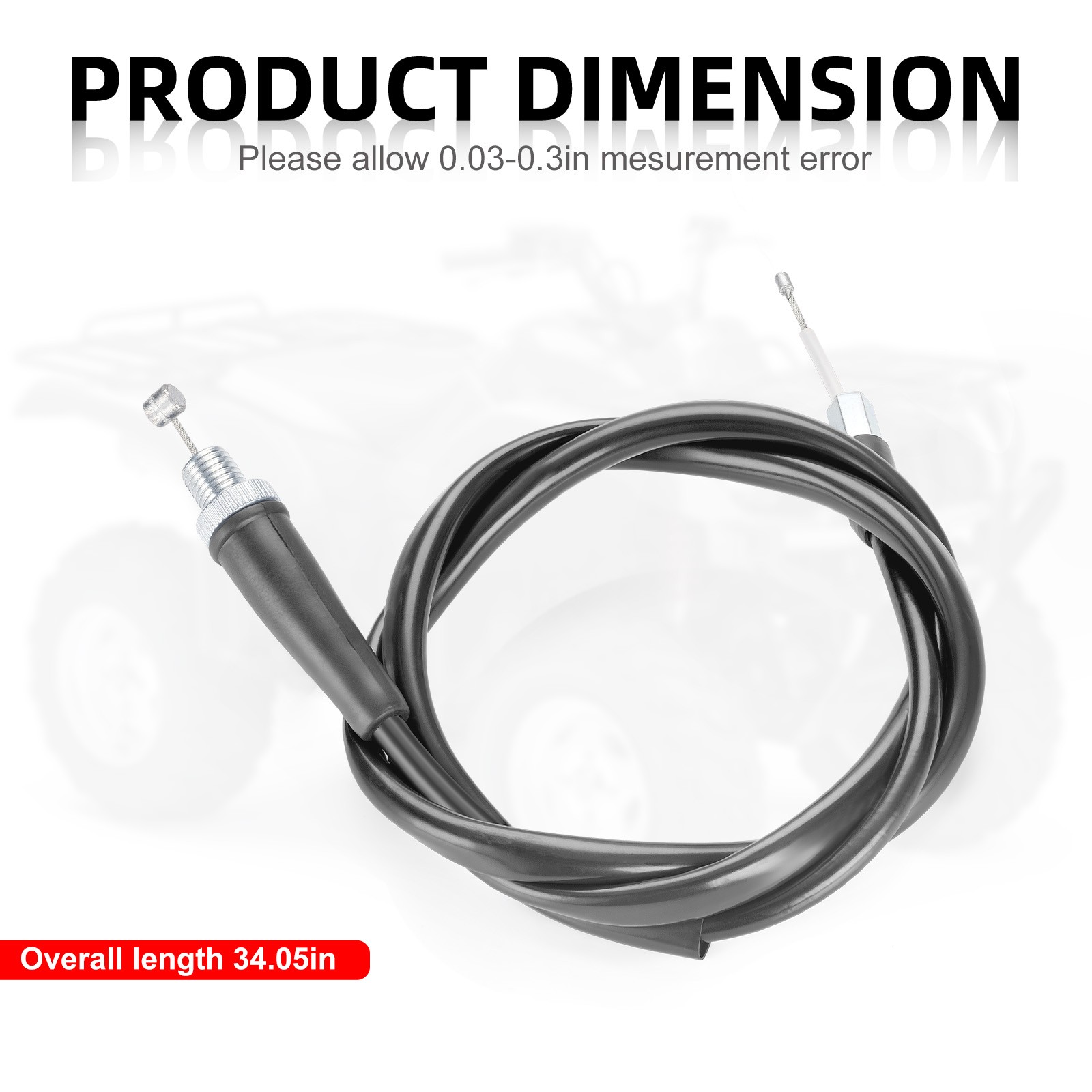 5KM-26311-20-00 Throttle Cable for Yamaha Grizzly 660 4x4 2002 03 04 05 06 07 08