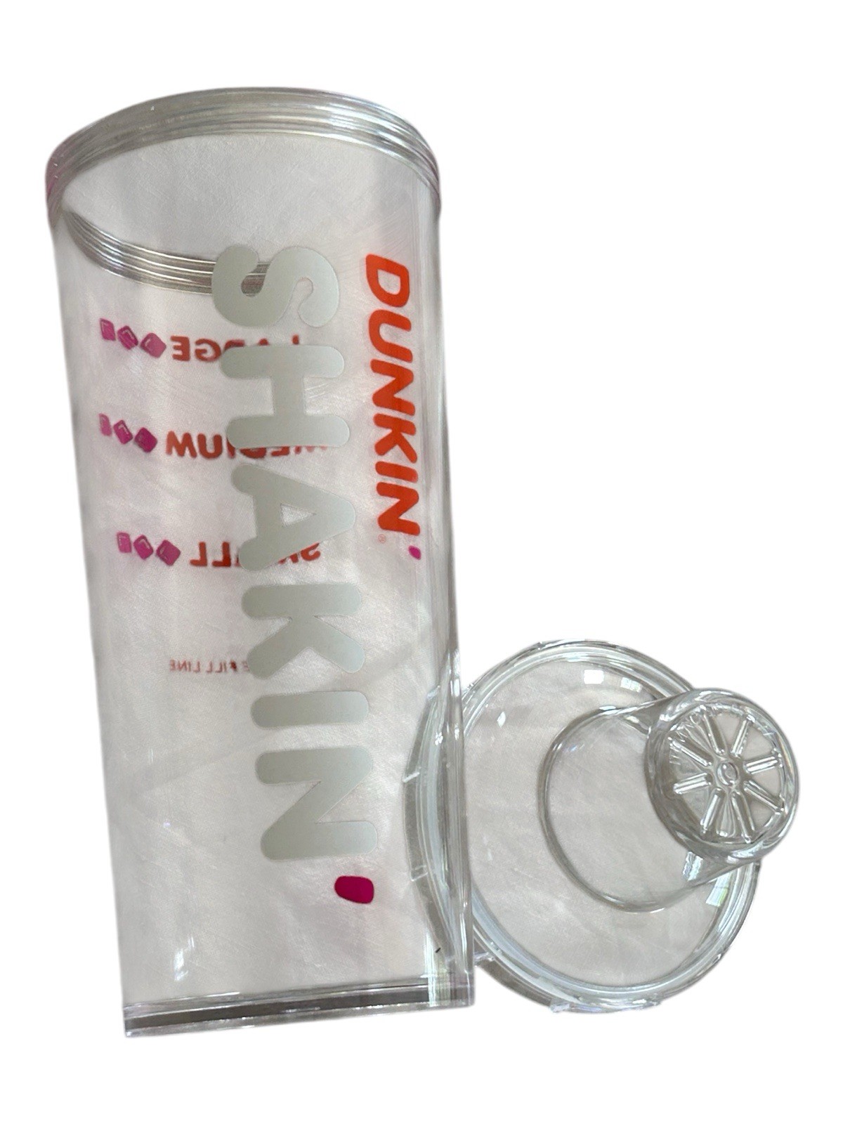 Limited Edition SABRINA Carpenter & Dunkin Donuts Shakin' Espresso Shaker w/ Lid