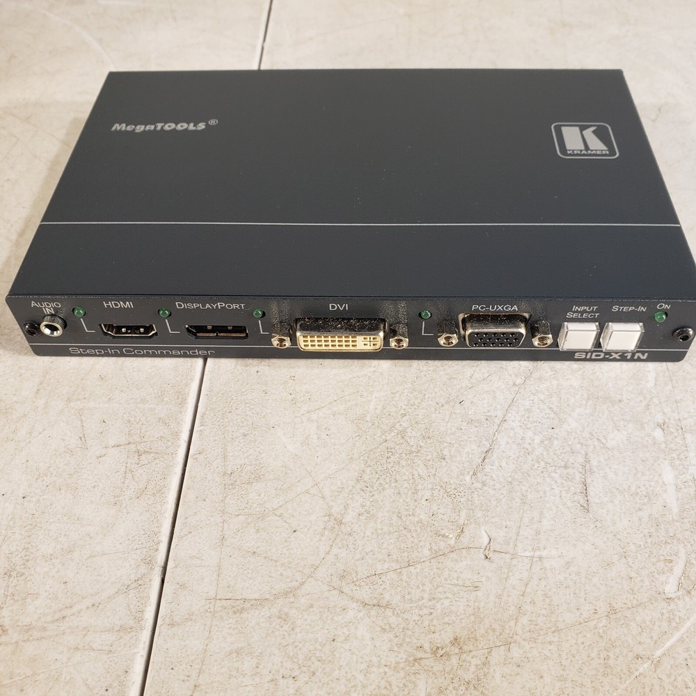 Kramer SID-X1N HDMI DP DVI VGA Auto switcher cat5 extender TX & RX HD