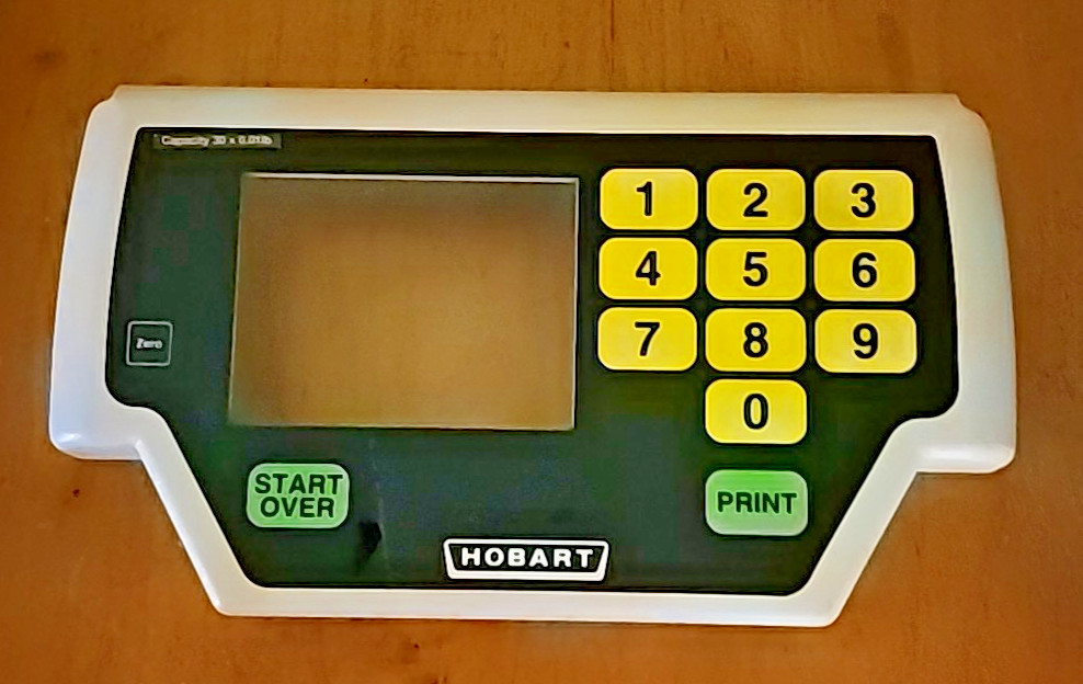 Hobart Quantum Self Service Keyboard WITH FRONT HOUSING