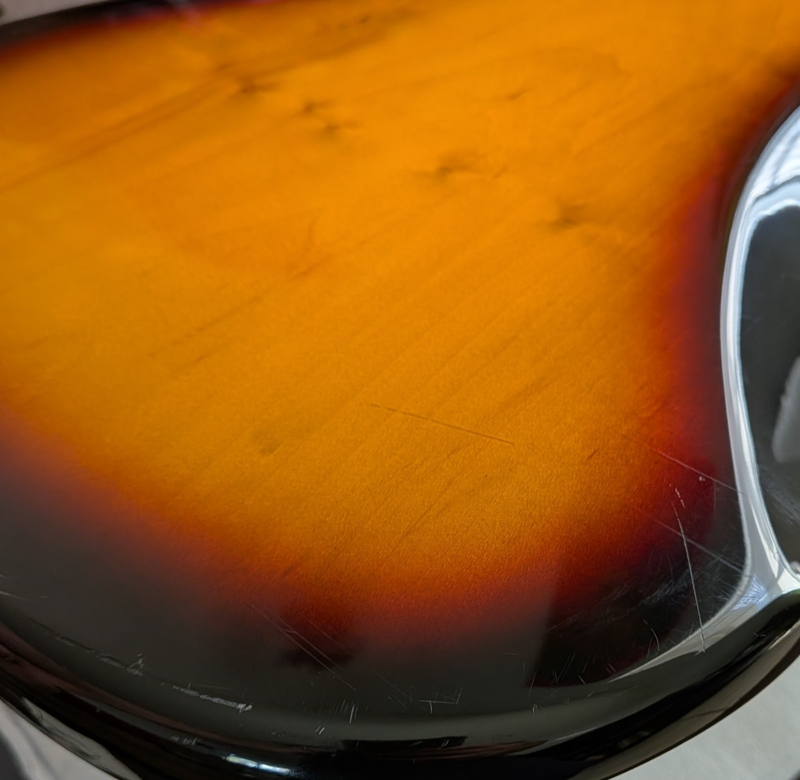 1994 Fender Standard Precision BASS LOADED BODY - Brown Sunburst P-Bass - MIM