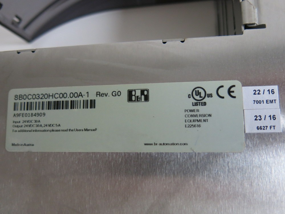 8B0C0320HC00.00A-1 | COMAU 8B0C0320HC00.00A-1 | B&R 8B0C0320HC00.00A-1