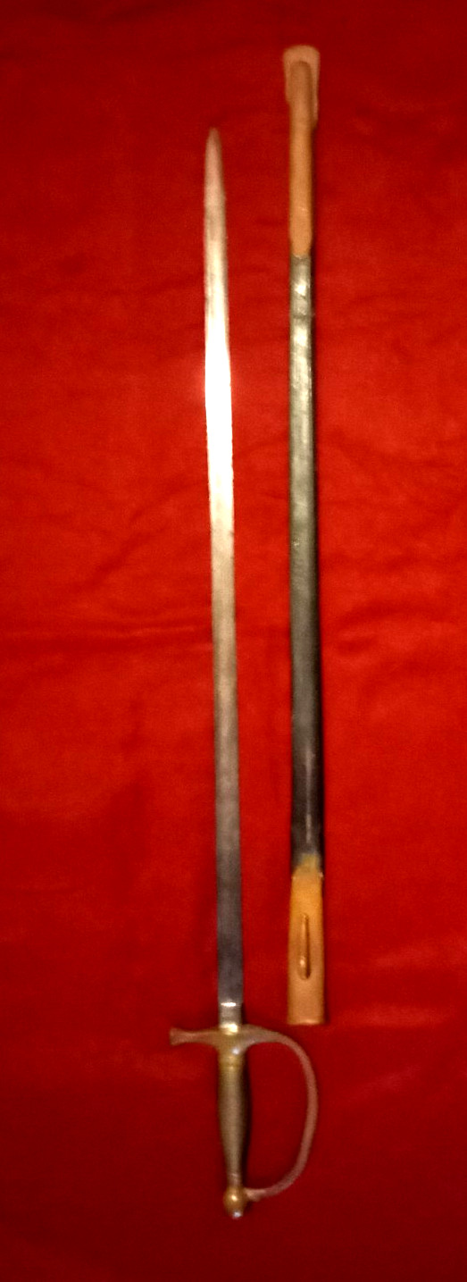 ORIGINAL HORSTMANN CIVIL WAR MUSICIAN NCO SWORD WITH SCABBARD EMERSON BLADE