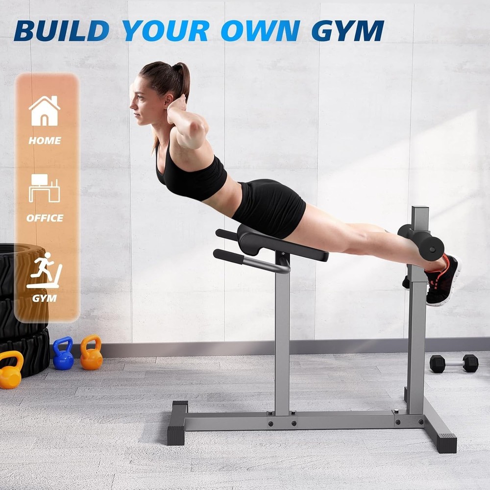 Iron Adjustable Hyper Extension Bench – Perfect for Core Conditioning