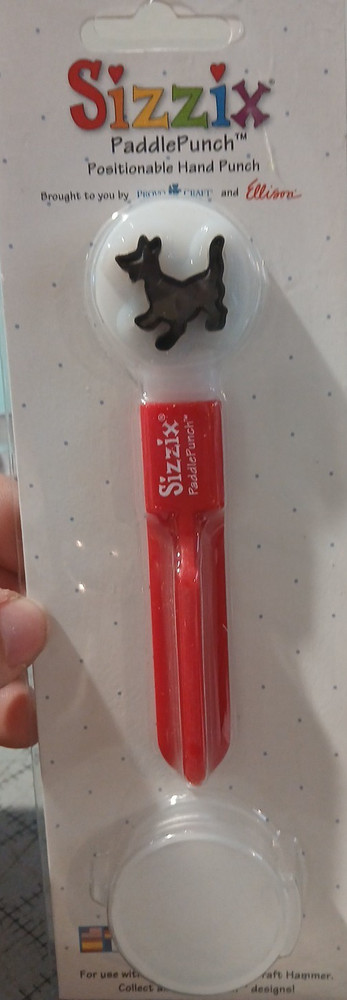 Sizzix Paddle Punch 38-0855 Dog