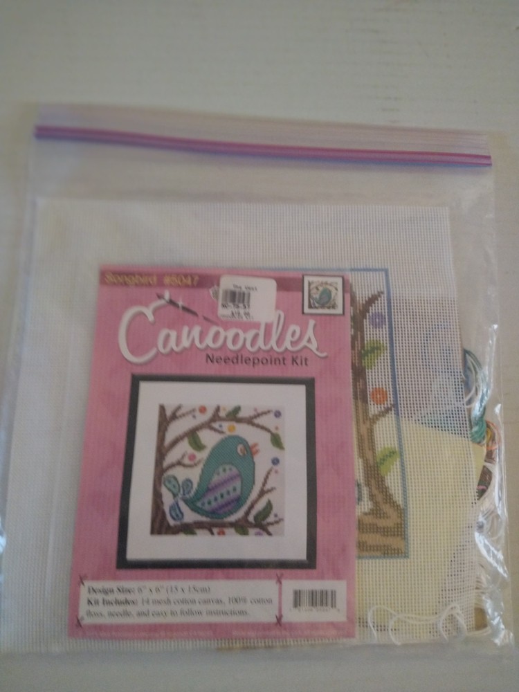 Canoodles Needlepoint Kit