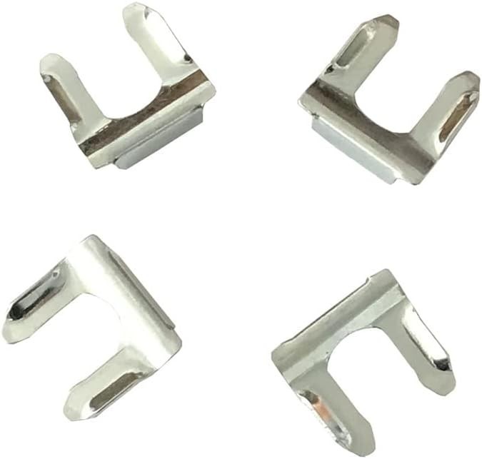 8PCS Metal Brake Cable Flex Line Clips Retainers Bracket Replacement U Shaped...