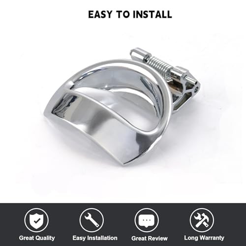 Interior Door Handle Side(FR/RR) Replacement Compatible with Passenger Right