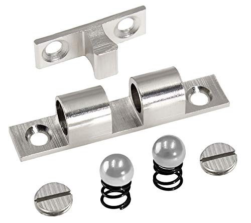 5Pcs Double Ball Tension Roller Catch Latch 70mm, Solid Brass Hardware for Cabin