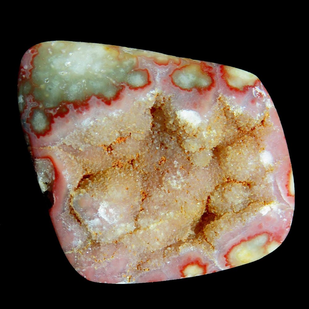 Freeform Druzy Stalactite Agate Cabochon U1047