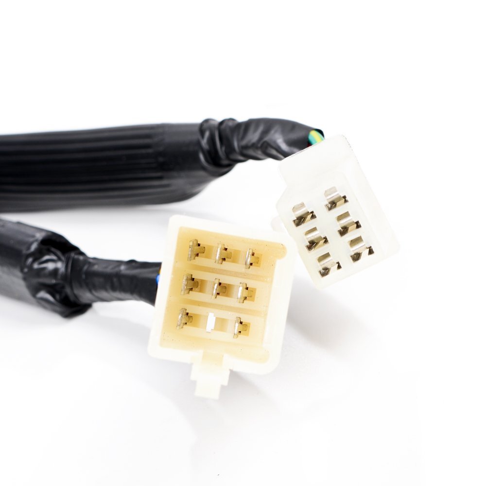 Motorcycle 1" Handlebar Control Switch Button Switches w/ Hand Grips for Harley