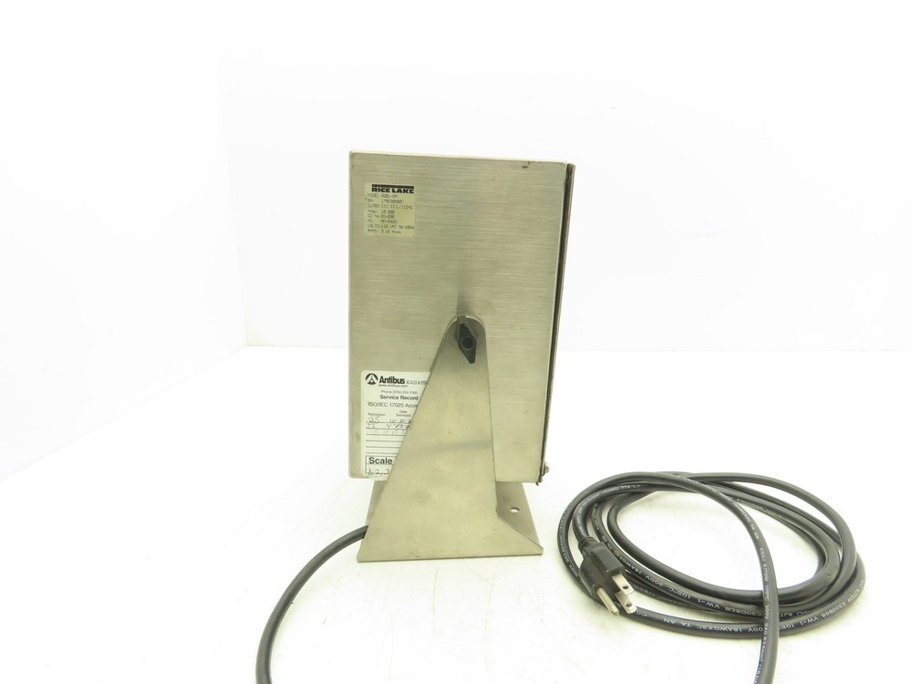 Rice Lake 920i-5A Programmable Weight Indicator Floor Scale Digital Display 115V