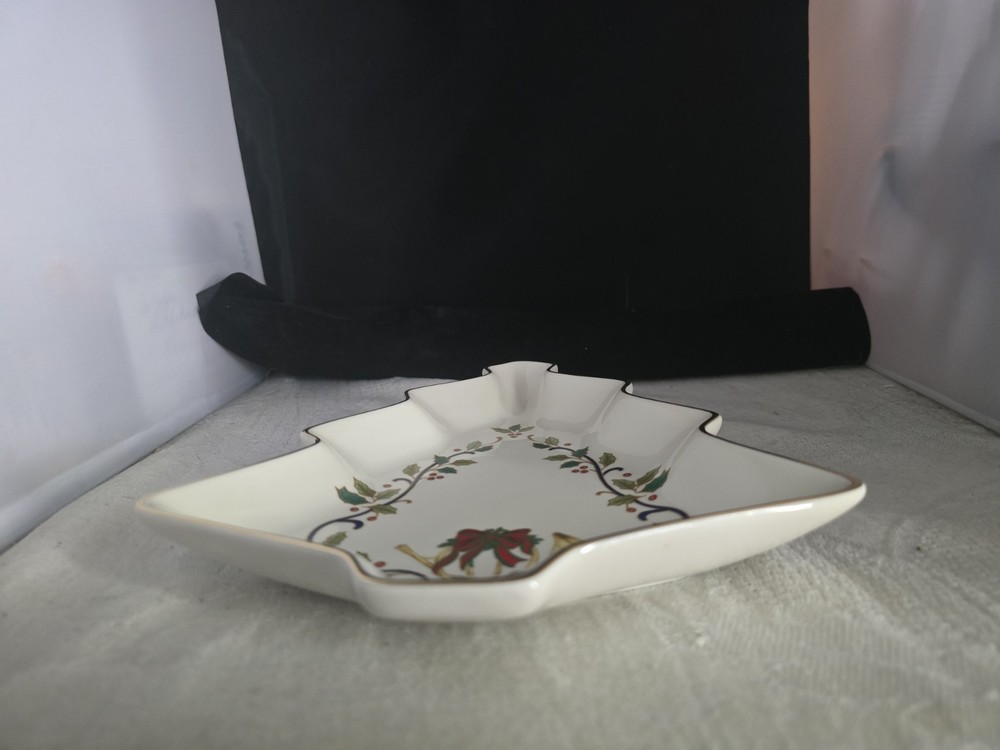 Mikasa Holiday Elegance Tree Candy Dish