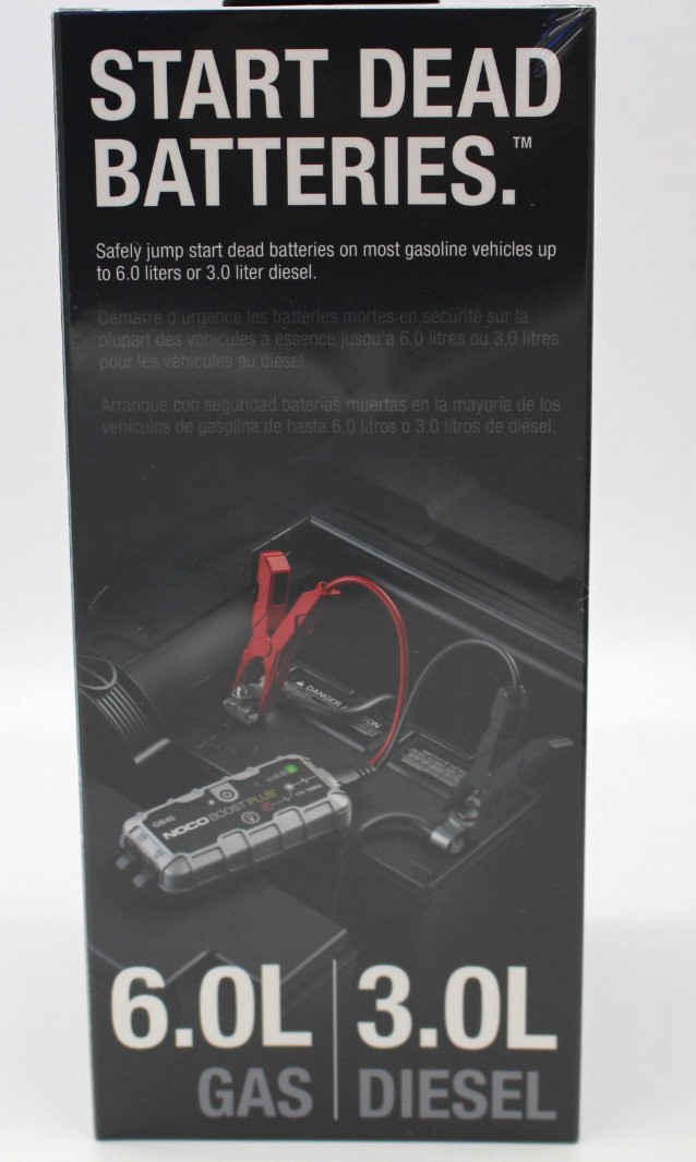 NOCO GB40 Boost Plus 12V 1000A UltraSafe Lithium Jump Starter- Brand New