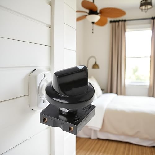 Rotary Switch 4 Position 3 Speed Selector Switch Governor with Button Fan