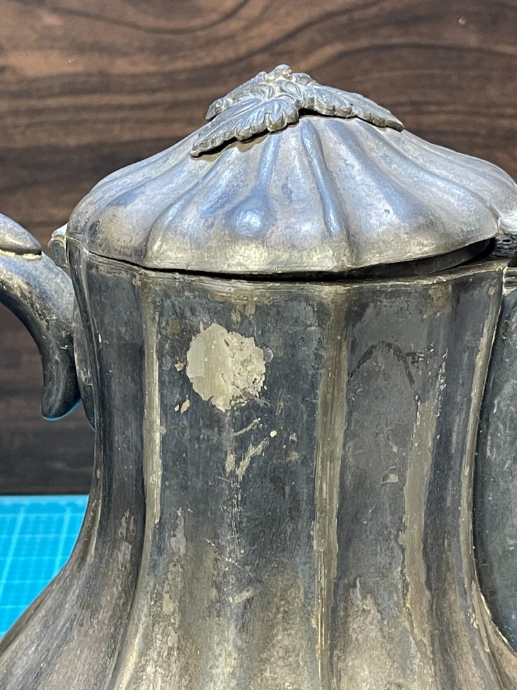 19th Century Victorian Silver Plated Large Pitcher