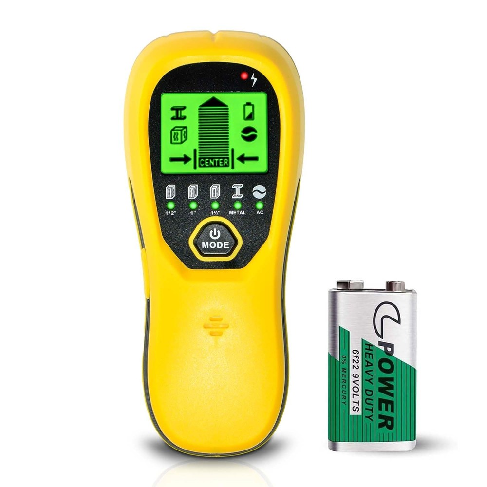 Multi-Surface Stud Detector | 5-in-1 Wall Scanner with HD LCD & Precision