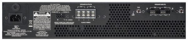 Crest Audio CLh™ 5000 ultra-high efficiency class-D Power Amplifier