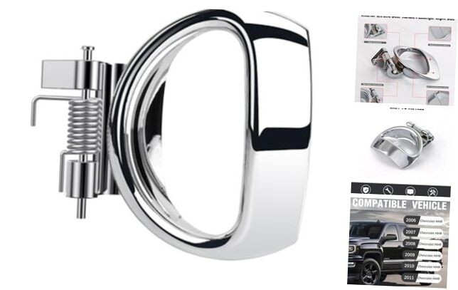 Interior Door Handle Side(FR/RR) Replacement Compatible with Passenger Right