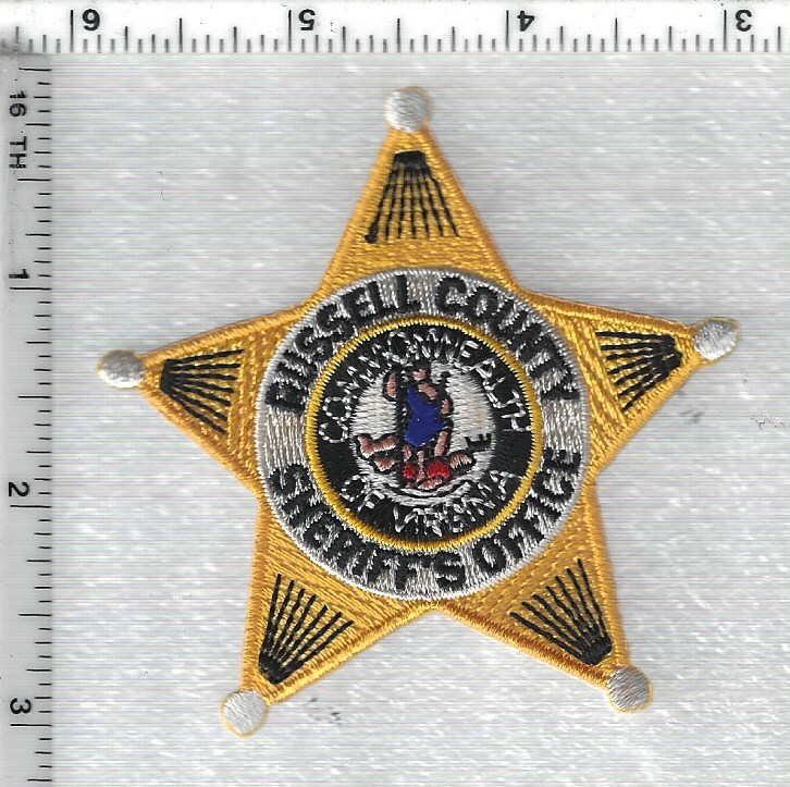 Russell County Sheriff (Virginia)  Cap/Hat Patch