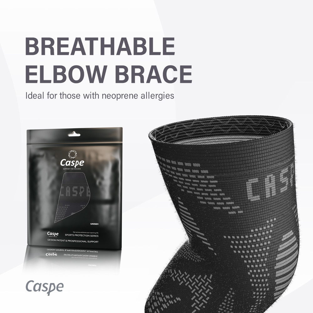 2X Elbow Brace Compression Support Sleeve Arthritis Tendonitis Reduce Joint Pain