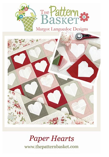 Pattern Basket PAPER HEARTS Pattern