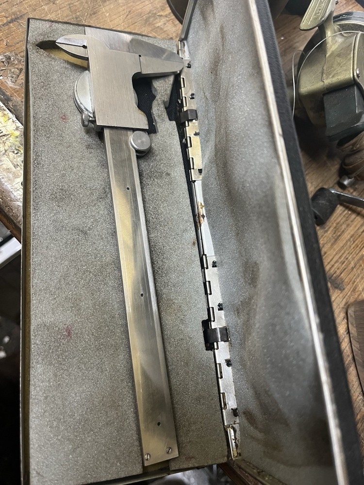 Craftsman 6" Dial Caliper Dial with Case