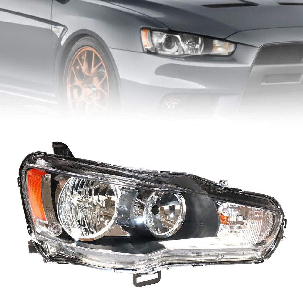 Headlights Assembly for Lancer 2008-2017 Right Passenger Side