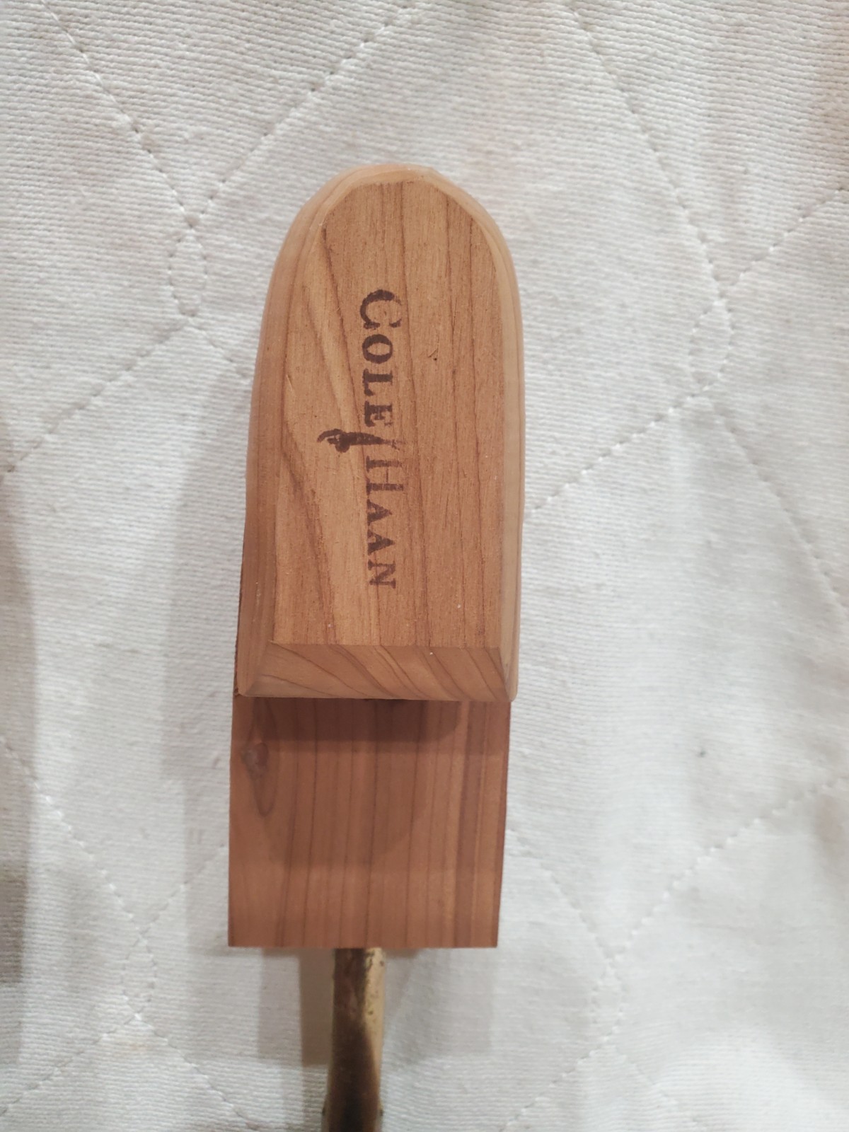 Cole Haan Shoe Tree Wood Split Toe Cedar - Size Large