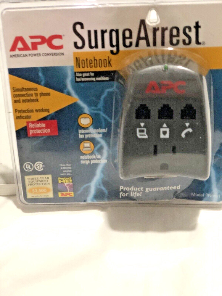 APC Notebook Surge Arrest Protector