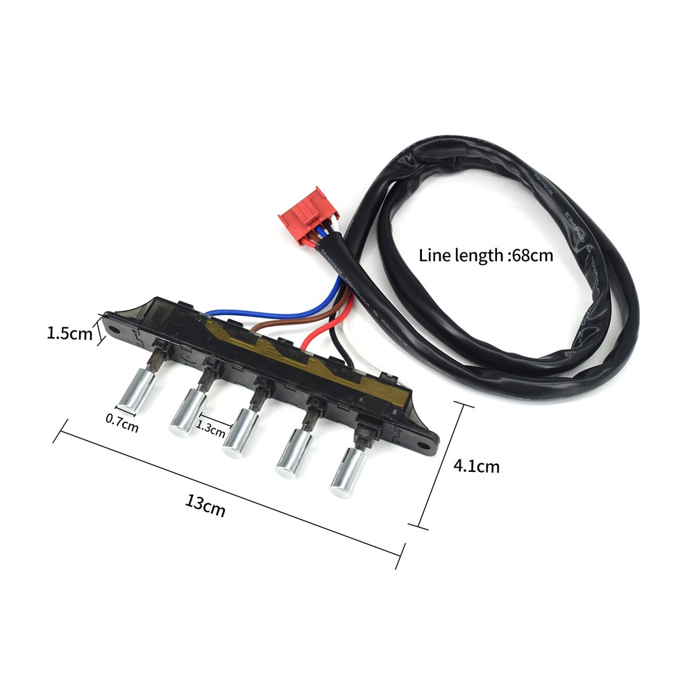 For Midea Range Hood Switch 5 Key Button Replacement Accessories Repair Parts