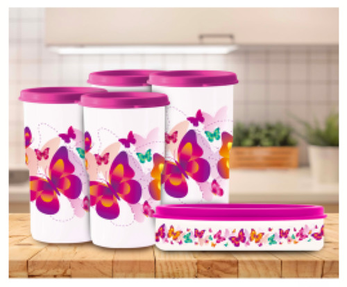 Tupperware - Butterflies Set.